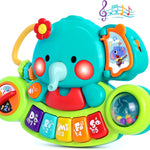 6-12 Months Baby Piano Toy, Light Up Music, Educational Piano Keyboard, 1 Year Old Boy, Girl Toy Gift