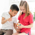3x3 Stickerless Speed Cube with Stand and Tutorial for Kids STEM Learning Toy