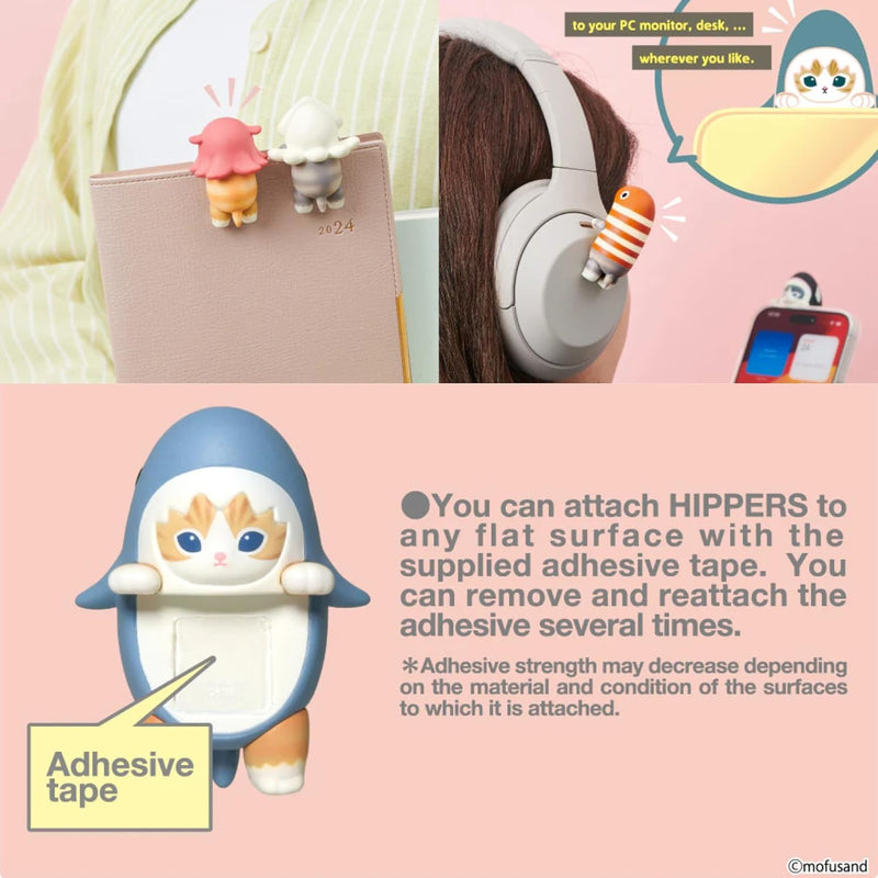 Sonny Angel A Mofusand Hippers Series - Original Mini Figure/Limited Edition - 1 Sealed Blind Box