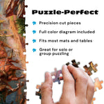 Buffalo Games Blend COTA Wild Wild West 1000 Piece Jigsaw Puzzle - 26.75 x 19.75 in - Western Action Art - Recycled Board & Poster - Puzzles for Adults 1000 Pieces