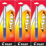 PILOT Dr. Grip Center of Gravity Refillable & Retractable Ballpoint Pen, Medium Point, Black, Single Pen- Ideal for School, Journaling & Office Writing