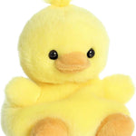 Aurora® Adorable Palm Pals™ Darling Duck Stuffed Animal - Fun Collectible Plush for Kids and Adult Collectors - Perfect for Decorating Rooms and Birthday Gifts - Yellow 5 Inches