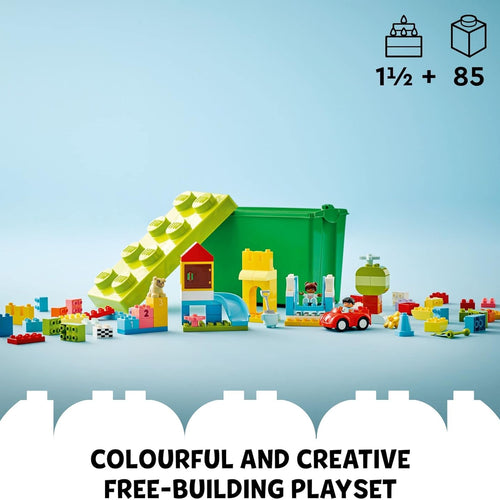 LEGO DUPLO Classic Deluxe Brick Box Building Blocks - Learning & Educational Toys for Toddlers, Preschool, Ages 1.5+ Years - Gift for Birthdays - Develop Fine Motor Skills - 10914
