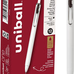 Uniball One Gel Pen 12 Pack; 0.38mm Ultra Micro Black Pens; Gel Ink Pens | Office Supplies Sold by Uniball are Pens; Ballpoint Pen; Colored Pens; Gel Pens; Fine Point; Smooth Writing Pens