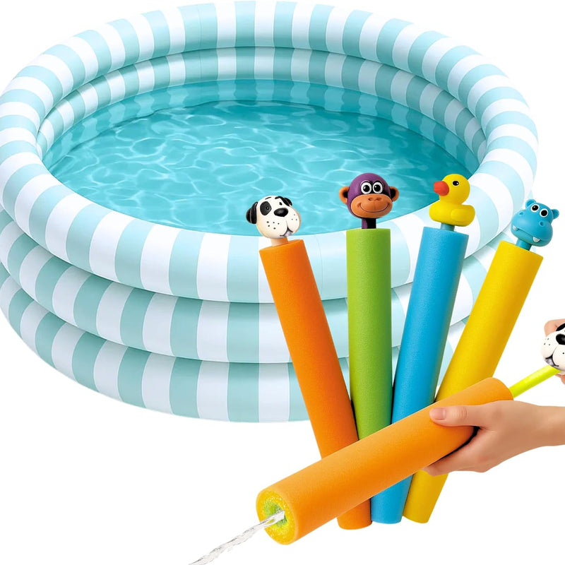 Water Blaster | Water Blasters for Kids, Water Squirter for Kids, Pool Guns, Squirt Gun 8 Pack 4 Pack Beach Essentials, Beach Toys Pool Squirt, Summer Games