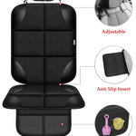 Meolsaek Car Seat Protector for Child Car Seat，Non-Slip Backing No Imprints | Durable Car Seat Mat 600D Fabric, Waterproof Car Seat Cover with Thick Pad