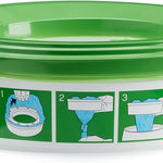 Nursery Fresh® Refill Rings for Diaper Genie® and Munchkin® Diaper Pails, Holds up to 1,088 Newborn Diapers, 4 Pack