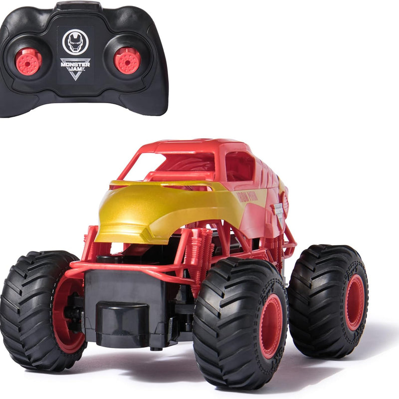 Grave Digger Official 1:24 Scale Remote Control Monster Truck for Kids, 2.4 GHz, 5 AAA Batteries