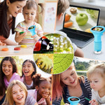 acoath kids handheld digital miniscope 1000x magnification portable 2.0 inch screen