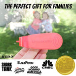 UnbuckleMe Car Seat Buckle Release Tool - Easy Opener Aid for Arthritis, Long Nails, Older Kids - Button Pusher for Infant, Toddler, Convertible 5 pt Harness car Seats - As Seen on Shark Tank (Lime)