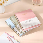 Forvencer Academic Planner 2026-2027, Hardcover Calendar Planner Weekly & Monthly, July 2026 - June 2027, 8.5" x 11", Daily Agenda with Tabs, College School Organizer for Student Teacher, Pink