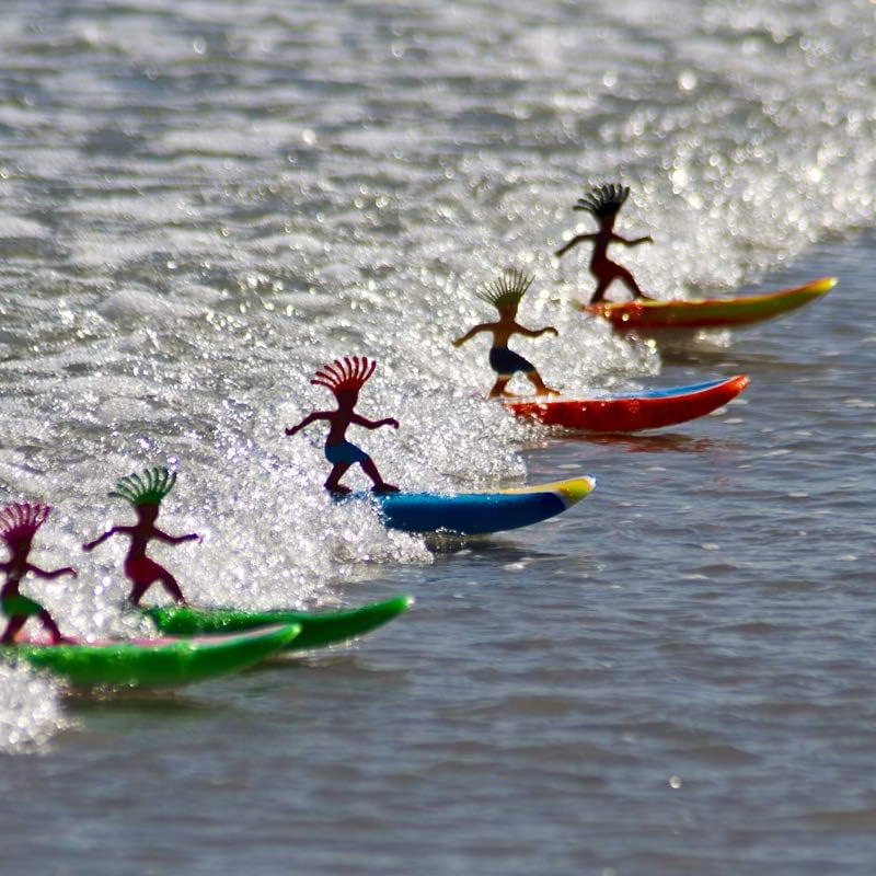 Surfer Dudes Classics Wave Powered Mini-Surfer and Surfboard Toy - J-Bay Jack