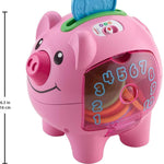 Fisher-Price Laugh & Learn Smart Stages Piggy Bank with Songs and Phrases for Infants 6 Months Plus