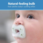 Dr. Brown's Natural Flow Anti-Colic Options+ Narrow Baby Bottle Gift Set with Advantage Pacifier & Bottle Travel Caps, 0m+