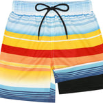 Sarfel Boys Swim Trunks with Compression Liner Kids Swimsuits Boys Bathing Suit Kids Board Shorts Teen Boy Quick Dry Shorts