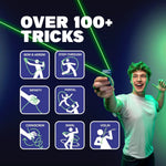 ZipString Luma: Patented Glow-in-the-Dark Toy with Built-in LED for Endless Shapes, Tricks, and STEM Fun
