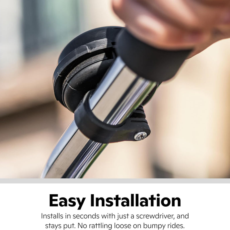 Schwinn Classic Bike Bell, Black Finish, Easy Installation, Loud Ringing Sound