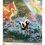 Buffalo Games Thomas Kinkade Disney Collage Jigsaw Puzzle, a 2000-Piece Premium Art Collection for Adults, Showcasing Immersive Disney Scenes and Proudly Made in the USA for an Enchanting Puzzling Experience.