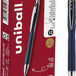 Uni-Ball Jetstream RT Pens - NY Times Wirecutter Best Pen for Over a Decade - Pack of 3 Black Fine Point Pens, 0.7mm - Back to School Pens, Ballpoint Pens