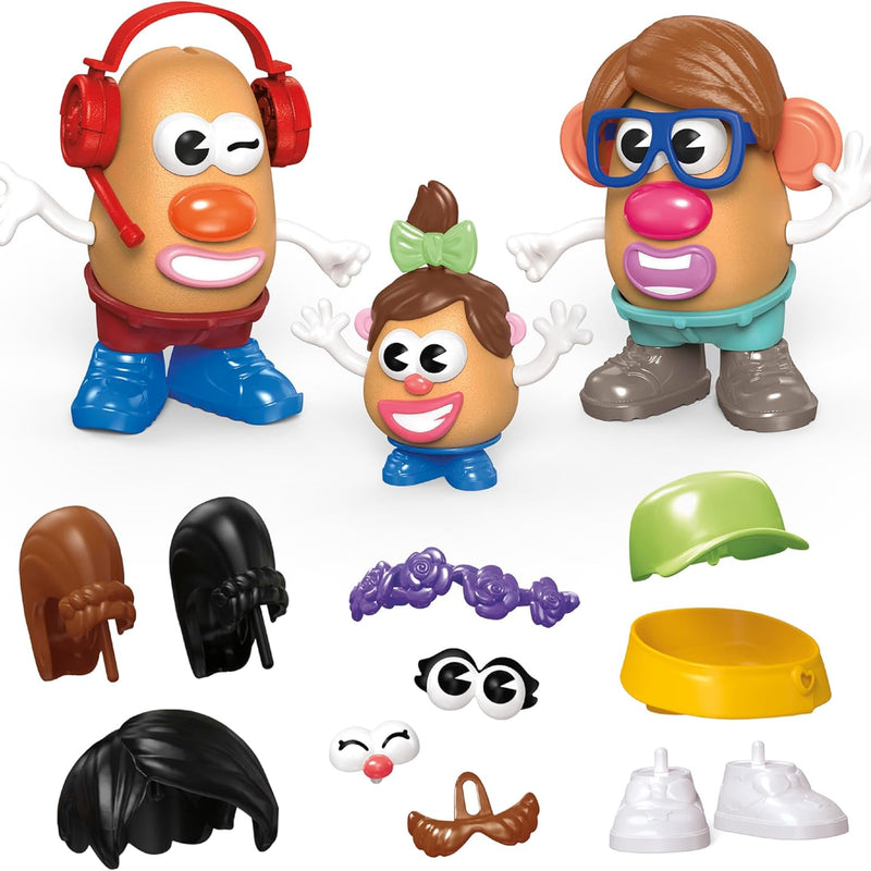 Potato Head Create Your Family Set with 44 Parts and Pieces for Creative Toddler and Preschool Toys