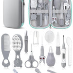 Baby Grooming Kit for Newborns, All-in-One Baby Care Essentials with Nail, Hair, Nasal and Temperature Care Tools for First-Time Parents Home and Travel Used