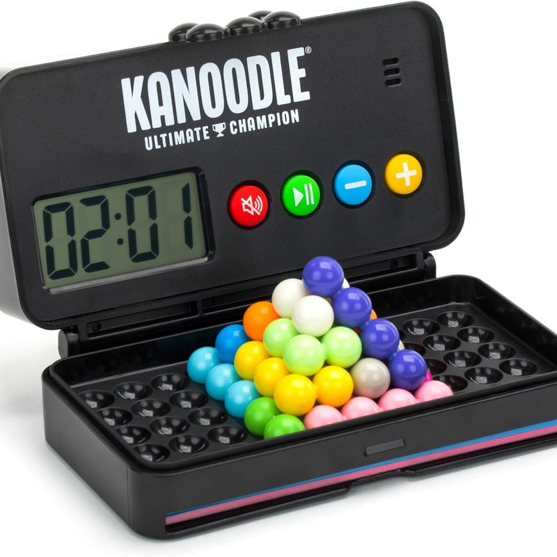 Educational Insights Kanoodle Ultimate Champion - 3D Brain Teaser Puzzles for Kids, Spatial Puzzle Games for Adults, Teens and Kids, Problem Solving Toys and Logic Puzzles, Single Player Games