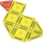 MAGNA-TILES microMAGS Travel Set Deluxe 55-Piece Magnetic Construction Set, The Original Magnetic Building Brand