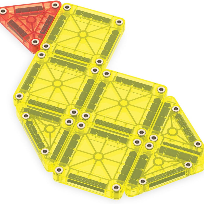 MAGNA-TILES microMAGS Travel Set Deluxe 55-Piece Magnetic Construction Set, The Original Magnetic Building Brand