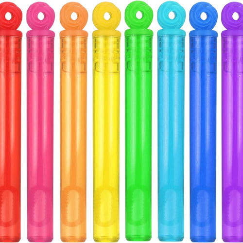 8-color mini bubble wands 32-piece assortment party favors for kids child birthday celebration party supplies reunion fun gift