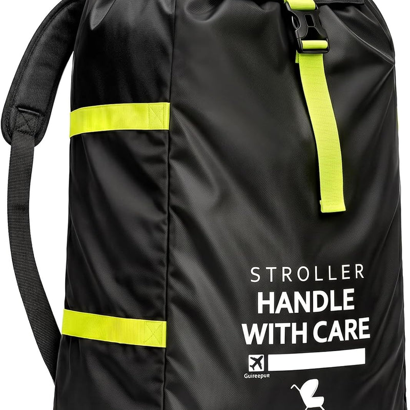 Stroller Bag for Airplane, 46" H x 21" W x 13" D, Baby Travel Essentials | Stroller Cover for Air Travel, Gate & Baggage Check,Fit Single/Double/Jogging/Umbrella/Baby Stroller Travel System as Chicco