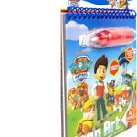 Paw Patrol Aqua Art, Color 4 Reusable Aqua Art Pages with a Water Pen, Reusable No-Mess Toddler Activities, Water Reveal Activity Book, Paw Patrol Toy, Toddler Travel Activities, Kids Travel Toys