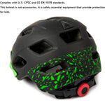 Exclusky Kids Bike Helmet Adjustable Safety Lightweight Children Bicycle Helmet for Ages 5-8-14