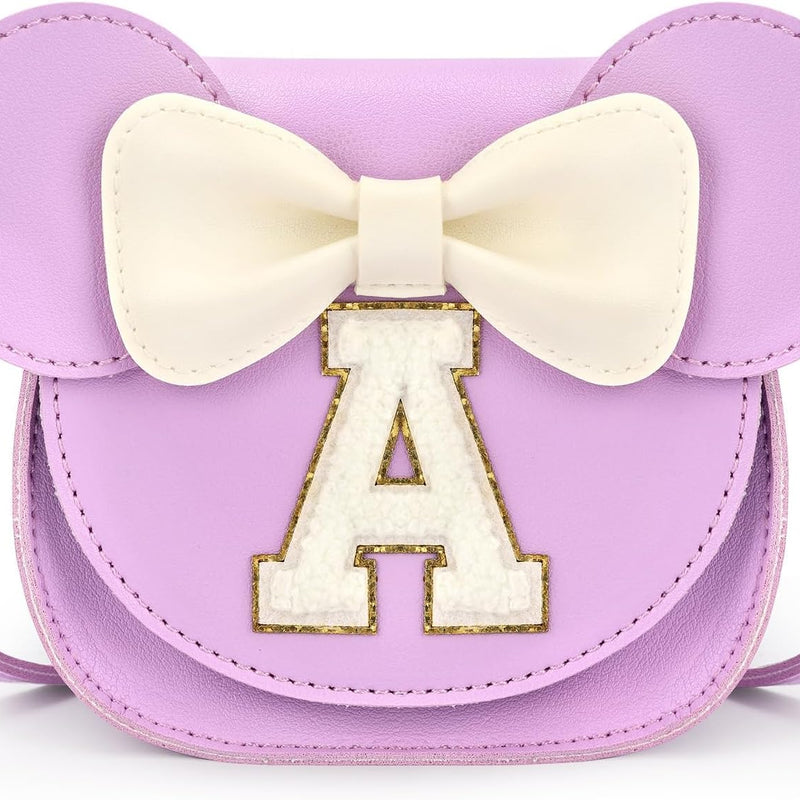 Toddler Purse for Girls Age 3-8, Pink Letter K Toy Birthday Gift | Crossbody bag toys for baby - Princess Wallet Gifts 1 2 3 4 5 6 7 8 Year Old Easter and Christmas Basket Stuffers