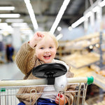 Accmor Stroller Steering Wheel Toy, Steering Wheel for Shopping Carts | Simulated Steering Wheel Universal Detachable Pretend Driving Funny Stroller Toy Attachment