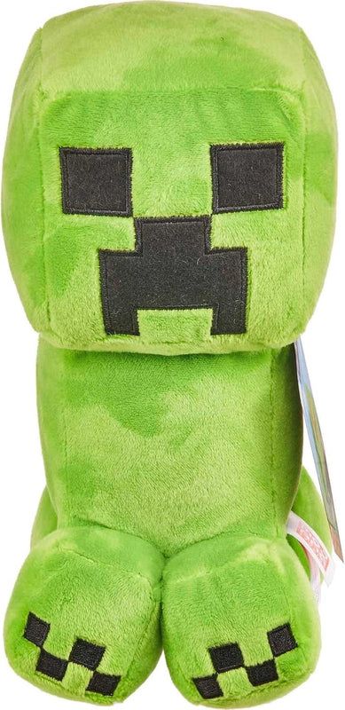 Mattel Minecraft Basic Plush Character Soft Dolls, Video Game-Inspired Collectible Toy Gifts for Kids & Fans Ages 3 Years Old & Up