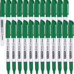 SFAIH Fine Tip Dry Erase Markers - 24 Pack Black Whiteboard Erasable Markers Bulk for Kids Adults, Ideal for Classroom School Office Home Use on White Board, Non-Toxic Easy Clean