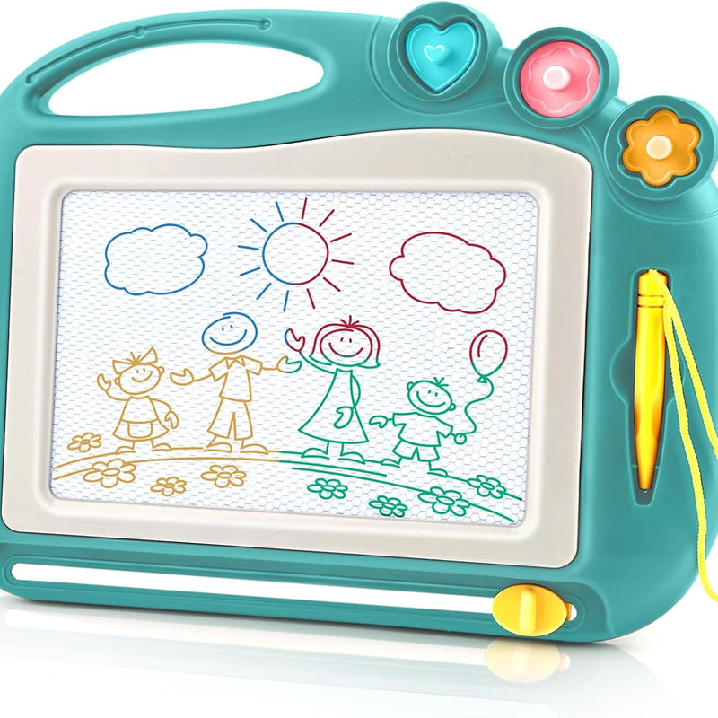 Magnetic Drawing Board, Toddler Toys for Age 3 Boys Girls, Toddler Drawing Board, Birthday Easter Christmas Halloween Kids Toy Gifts for Boys and Girls