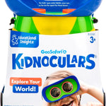 Educational Insights GeoSafari Kidnoculars - Lightweight, 2x Magnification Binoculars for Kids Ages 4-8