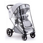 Clear Stroller Rain Cover, Universal Fit Baby Travel Weather Shields | Waterproof Built-in Zipper Design, Breathable & Durable, Easy Access,Stroller Accessories Protects from Rain Wind Dust Snow