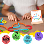 Puzgic Stem Kids Toys for Creative Learning: Safe and Durable Building Blocks for Preschool and Kindergarten