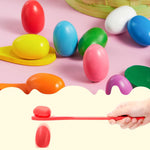 joyin easter egg and spoon race game set for 12 players carnival outdoor yard game