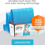 Diaper Genie Easy Roll Refill | 30 Bags Per Refill | Holds Up to 1410 Newborn Diapers | Odor Control | Diaper Pail Refill Bags | Fits Diaper Genie Signature & Platinum Pails