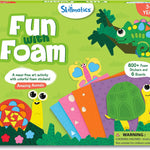 Skillmatics Fun with Foam Sticker Art – Animals, Craft Kit, Gift for Kids | 3D Foam Stickers, Travel Toy, Mess-Free Fun for Boys & Girls, DIY Felt Craft Kits for Ages 3, 4, 5, 6, 7