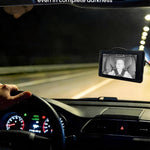 GROWNSY Baby Car Camera with Night Vision, 4.3 Inch HD Display | Baby Car Monitor with Wide Clear View, Rear Facing to Observe Baby, 360° Adjustable, Auto IR Night Vision