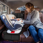 Meolsaek Car Seat Protector for Child Car Seat，Non-Slip Backing No Imprints | Durable Car Seat Mat 600D Fabric, Waterproof Car Seat Cover with Thick Pad