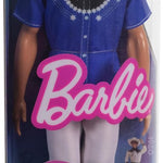 Barbie Fashionistas Ken Doll #226 Wearing a Removable Western Shirt, Pants & Boots, Blonde Fashion Doll, 65th Anniversary Collectible