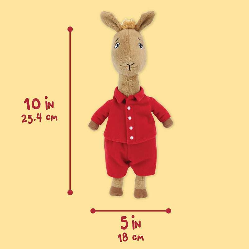 Llama Llama Red Pajama Beanbag Stuffed Animal Plush Toy, 10”