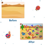 Skillmatics Foil Fun Bugs & Butterflies, Foil Art, Gift for Boys & Girls | Travel Toys, Sticker Activity Kit, Fine Motor Skills, DIY Mess-Free Art, Screen-Free, Gifts for Kids Ages 4, 5, 6, 7, 8, 9