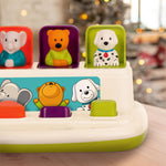 Battat Cause and Effect Toy with Buttons and Colors for Kids, Toddlers, and Babies