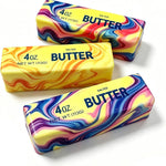 Slow Rebound Cute Butter Squeeze Stress Balls, 2026 New Squeeze Ball Realistic Butter Stick Soft Squeeze Toys, Upgrade Stress Relief Fidget Toys Wet Slow Rebound Stress Relief Toy (1, Yellow) (1Pcs)